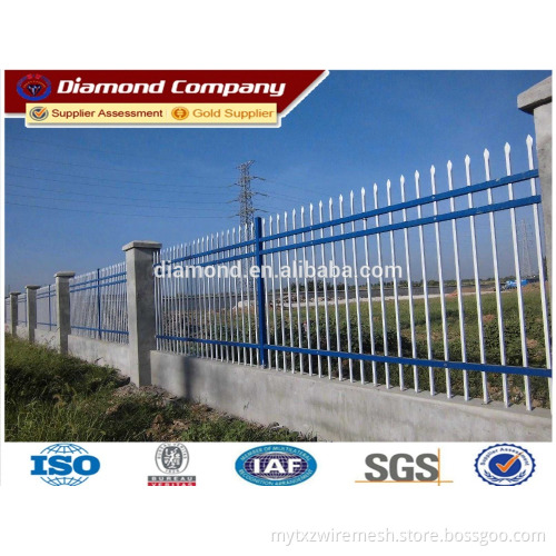 Decorative wrought iron fence/removable iron fence